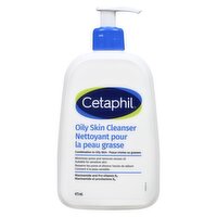 Cetaphil - Oily Skin Cleanser - Face, 500 Millilitre