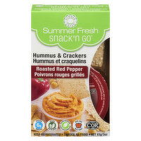 Summer Fresh - Hummus Roasted Red Pepper, 83 Gram