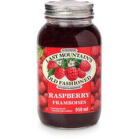 Last Mountain's - Old Fashioned Jam Spread - Raspberry, 950 Millilitre