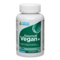 Platinum Naturals - Easymulti Vegan Multivitamin, 120 Each