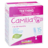 Boiron - Camilia Teething, 15 Each