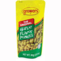 Growers - Garlic Flavor Peanuts, 80 Gram