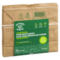 Bag To Earth - Food Compost Waste Bags Large, 5 Each