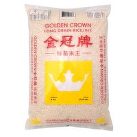 Golden Crown - Rice - Long Grain, 8 Kilogram