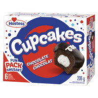 Hostess - Chocolate Cupcakes, 6 Each