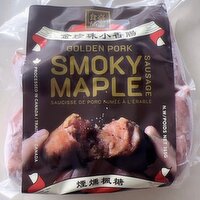 Taiwan Food - TFP Mini Pork Sausag Smoky Maple Flavor, 365 Gram