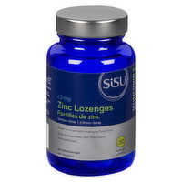 Sisu - Zinc Lozenges 23mg Lemon Lime, 30 Each