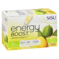 Sisu - To Go Ester-C Energy Boost Lemon Lime