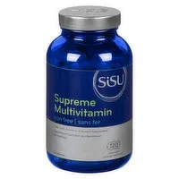 Sisu - Supreme Multivitamin Iron Free, 120 Each