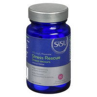 Sisu - Stress Rescue Cherry 125mg, 30 Each