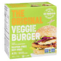 Big Mountain - Original Veggie Burger, 4 Each