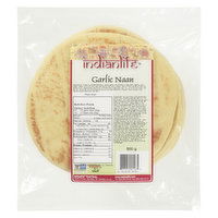 Indianlife - Naan Bread Garlic, 500 Gram