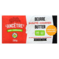 Lancetre - Butter Unsalted Organic 84% M.F., 250 Gram