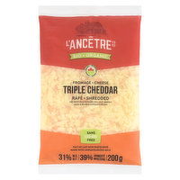 L'Ancetre - Cheddar Cheese Triple Organic, 200 Gram