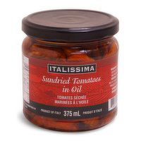 Italissima - Sundried Tomatoes in Oil, 375 Millilitre