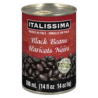 ITALISSIMA - Black Beans, 398 Millilitre