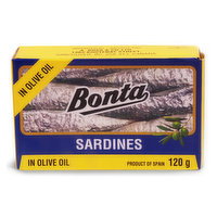 Bonta - Sardines In Olive Oil, 120 Gram