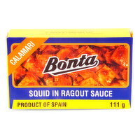 Bonta - Calamari in Ragout Sauce, 120 Gram