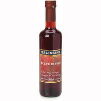 Italissima - Aceto Di Vino Red Wine Vinegar, 500 Millilitre