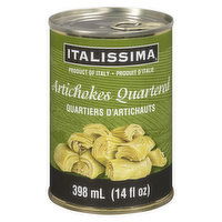 ITALISSIMA - Artichokes Quartered, 398 Millilitre