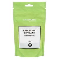 WEST POINT NATURALS - Banana Nut Mix, 150 Gram