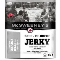 McSweeney's - Beef Jerky Cracked Black Pepper