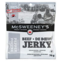 Mcsweeneys - MCSWNY Cracked Pepper Beef Jerky, 70 Gram