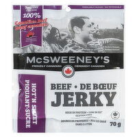 Mcsweeneys - MCSWNY Hot N Sweet Beef Jerky, 70 Gram