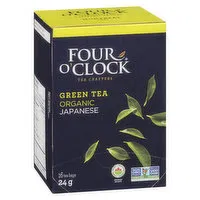 Four O'clock Tea - Green Japanese Organic, 16 Each