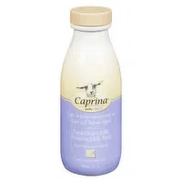 Caprina - Fresh Goat's Milk Foaming Milk Bath - Lavender, 800 Millilitre