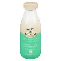 Caprina - Fresh Goat Milk Foaming Milk Bath- Eucalyptus Mint, 800 Millilitre