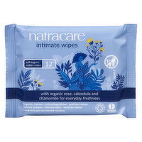 Natracare - Intimate Wipes, 24 Each