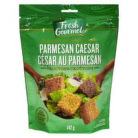 Fresh Gourmet - Croutons Multi-Grain Parmesan Caesar, 142 Gram