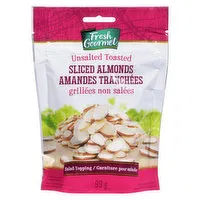 Fresh Gourmet - Sliced Almonds Toasted, 99 Gram