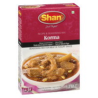 Shan - Recipe & Seasoning Mix - Korma, 50 Gram