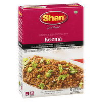 Shan - Recipe & Seasoning Mix - Keema, 50 Gram
