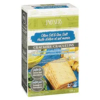 Partners - Hors D'oeuvre Crackers - Olive Oil & Sea Salt, 124 Gram