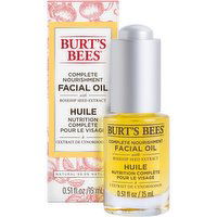 Burt's Bees - Complete Nourishment Facial Oil w/ Rosehip Extract, 15 Millilitre