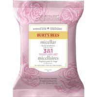 Burt's Bees - Micellar Rose Towlette, 30 Each