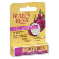 Burt's Bees - Moisturizing Lip Balm, Dragon Fruit Lemon, 4.25 Gram