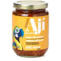 Aji - Chunky Chili Relish  Mild Hot, 375 Millilitre