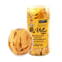 WuMingXiaoZu - Rice Cereal Cracker Crab Roe Flv, 210 Gram