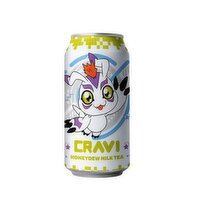 CRAVI - Digimon Honeydew Milk Tea, 315 Millilitre