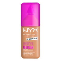 NYX - Make 'Em Wonder Foundation - Medium Olive, 30 Millilitre