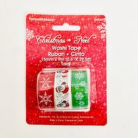 Fantastik Season - Christmas Washi Tape, 3 Each