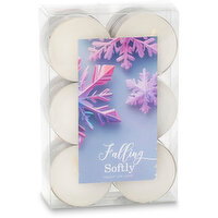 Holiday Collection - Tealights Falling Softly, 12 Pack, 1 Each