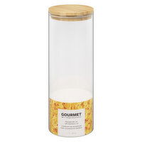 Gourmet - Glass Jar With Bamboo Lid 1.7L, 1 Each