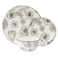 Manns - Dinnerware Set, 12 Each