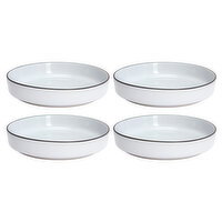 CENA Collection - Set of 4 Dinner Bowls White, 1 Each