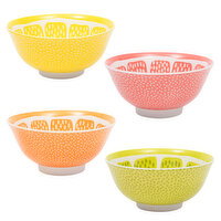 BOUTIQUE - Set of 4 Citrus Bowls, 1 Each